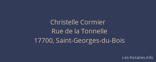 Christelle Cormier