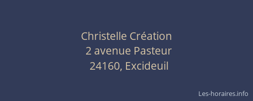 Christelle Cr&eacute;ation