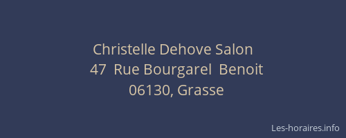 Christelle Dehove Salon