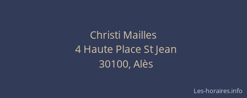 Christi Mailles