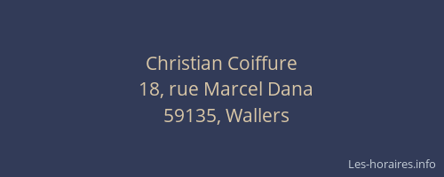 Christian Coiffure