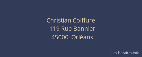 Christian Coiffure