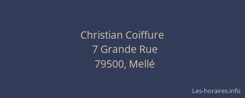 Christian Coiffure
