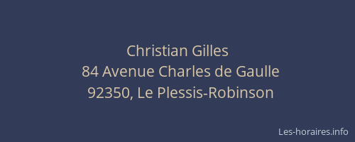 Christian Gilles