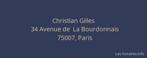 Christian Gilles