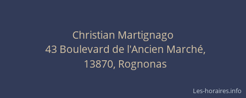 Christian Martignago