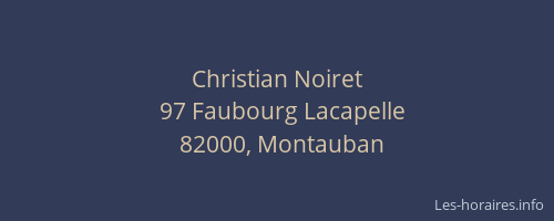 Christian Noiret