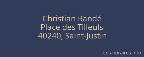 Christian Randé
