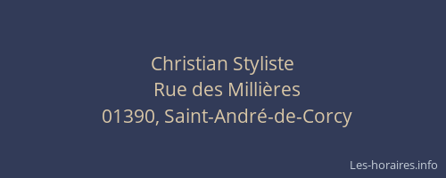 Christian Styliste