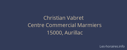 Christian Vabret
