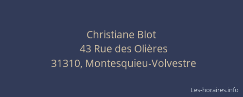 Christiane Blot