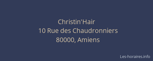 Christin'Hair