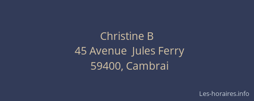 Christine B