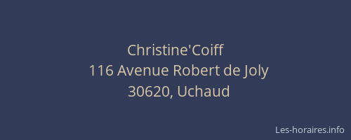 Christine'Coiff