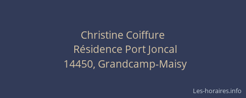Christine Coiffure