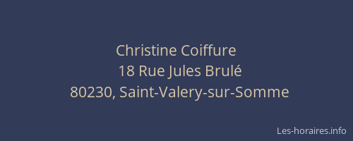 Christine Coiffure