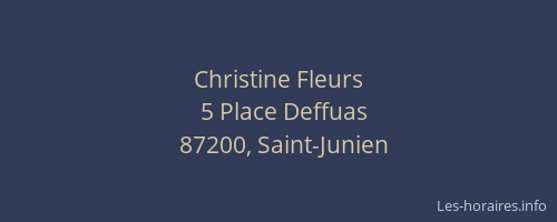 Christine Fleurs