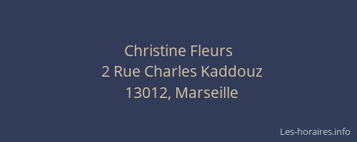 Christine Fleurs