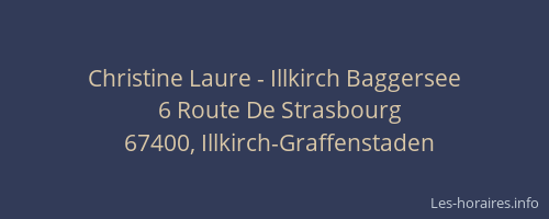 Christine Laure - Illkirch Baggersee