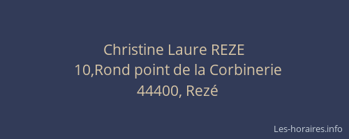 Christine Laure REZE