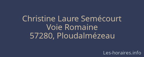Christine Laure Semécourt