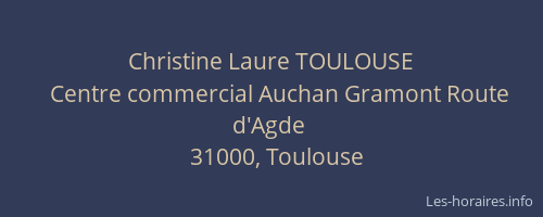 Christine Laure TOULOUSE