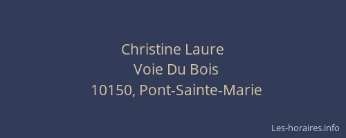 Christine Laure