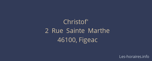 Christof'