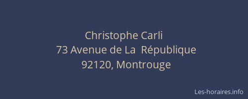 Christophe Carli