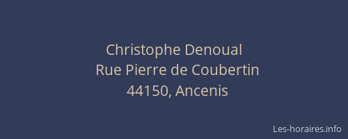 Christophe Denoual