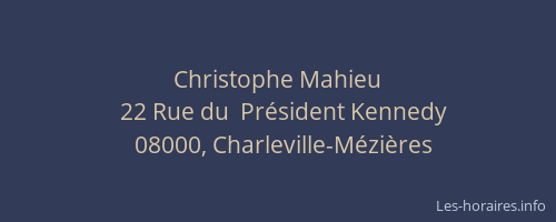 Christophe Mahieu