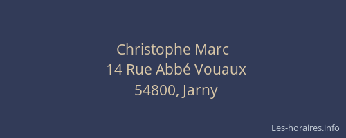 Christophe Marc