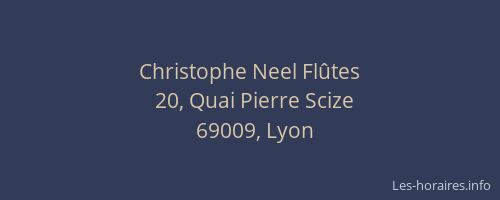 Christophe Neel Flûtes