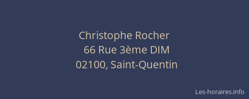 Christophe Rocher