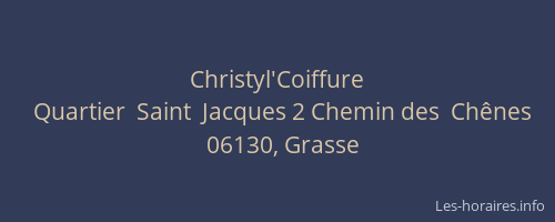 Christyl'Coiffure