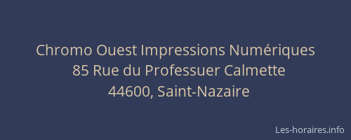 Chromo Ouest Impressions Numériques