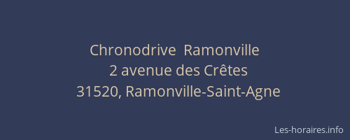 Chronodrive  Ramonville