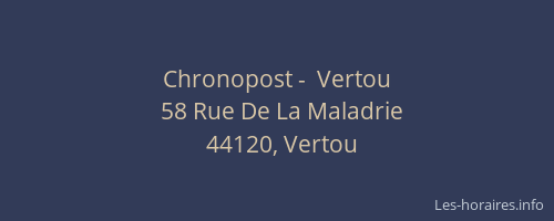 Chronopost -  Vertou