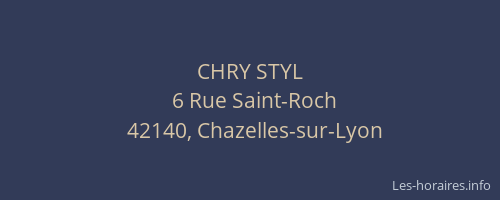 CHRY STYL