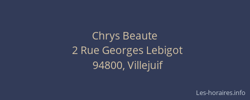 Chrys Beaute