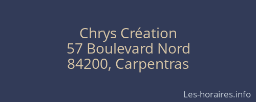 Chrys Création