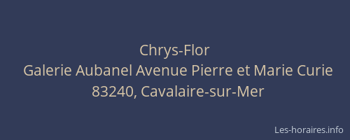 Chrys-Flor
