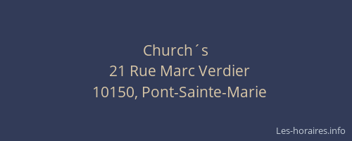 Church´s