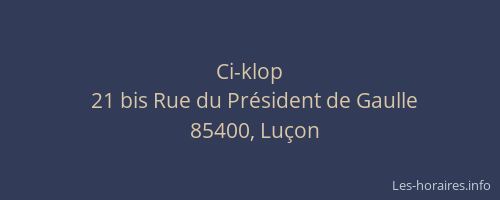 Ci-klop