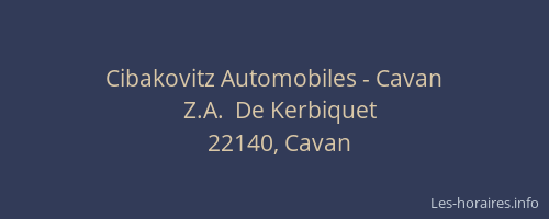 Cibakovitz Automobiles - Cavan