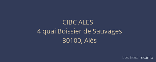 CIBC ALES