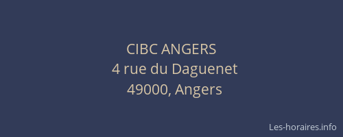 CIBC ANGERS