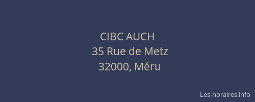 CIBC AUCH