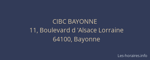 CIBC BAYONNE