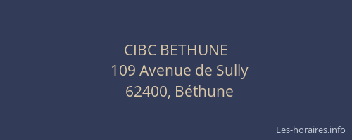 CIBC BETHUNE